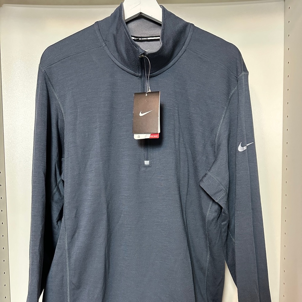 NIKE DRI-FIT Half Zip Running Top - MEN